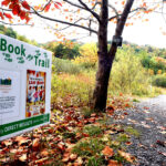 book trail at Botanic Garden